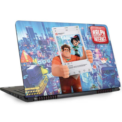 Disney Wreck-it Ralph and Vanellope Instagram Pose Dell Inspiron Skin
